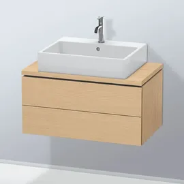 Duravit L-Cube 82x47,7cm, Ei Nat, f Kons, 2 Schubkästen