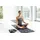 Ocean Sportswear Yogahose OCEAN SPORTSWEAR "Soulwear - 3/4 Yoga Pants", Damen, Gr. 38, N-Gr, grau (taupe), Obermaterial: 95% Baumwolle, 5% Elasthan, bequem 3/4-Länge, Hosen Yoga&PilatesBekleidung Yogahose Caprihose, Komfortabler Umschlagbund mit seitlicher Raffung