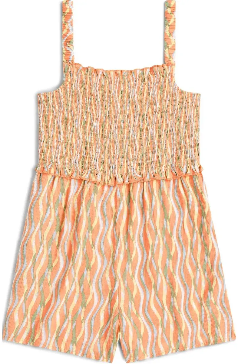 O'Neill O'neill Woven Playsuit funky peach swirly (32548) 140