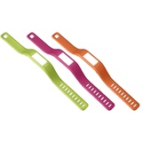 Garmin Armband-Kit orange / rosa / grün für vivofit Gr.L