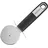Fackelmann Pizzaschneider 18 cm Edelstahl Schwarz/Silber