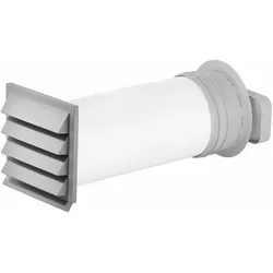 Naber 4051077, PRIME flow P-K-Klima flow 150 Mauerkasten, hellgrau