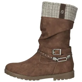 s.Oliver Stiefel Stiefel Kunstleder/Textil - braun, 33 EU