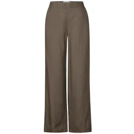 STREET ONE Wide Leg Leinenhose Braun 42W 30L