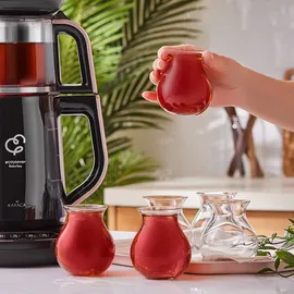 KARACA Tatlıcan 6-teiliges Teeglas-Set von Refika