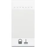 Legrand N4915MR Wippe Zimmer Reinigen 1-Modulig Weiss