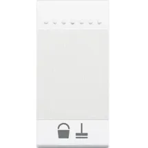 Legrand N4915MR Wippe Zimmer Reinigen 1-Modulig Weiss