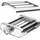 KitchenAid Nudelvorsatz 5KSM3MPA Edelstahl/Weiß