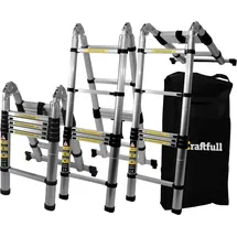 Craftfull CF-102A Klappleiter 12 Stufen