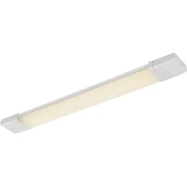 GLOBO Unterbaulampe Unterbauleuchte Küchenlampe, Kunststoff opal weiß, Strahlwassergeschützt,1x 18W 1500Lm 4000K neutralweiß, L 63,2 cm