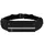 PARENCE PARENCE. - Laufgürtel, schwarz, 3 Taschen mit reflektierendem Band/Laufsport/Smartphone/Trinkflasche – Gürteltasche für Telefon – für Laufen, Sport, Joggen, Joggen, Joggen, Laufen, Schwarz