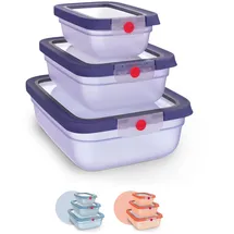 Emsa oneClick Frischhaltedose lila 20,19 x 8,5 cm