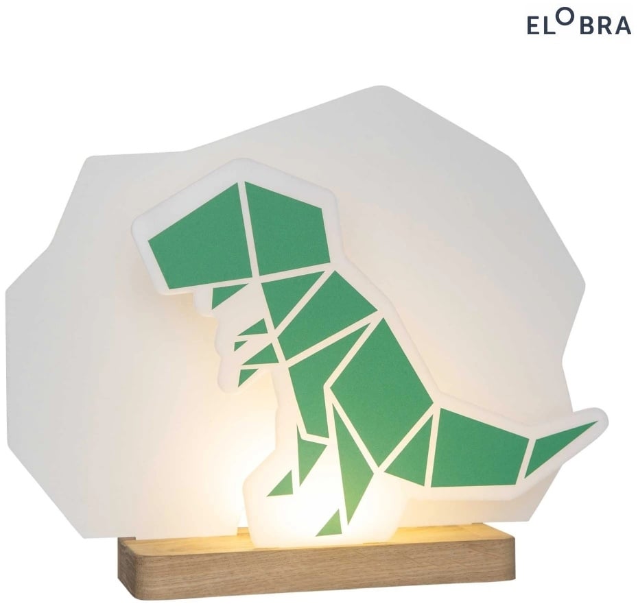 Elobra LED Tischleuchte DINOS, 3W, grün ELO-139929