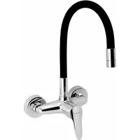 NOVASERVIS Titania Iris New Einhebelmischer Schwarz/Chrom