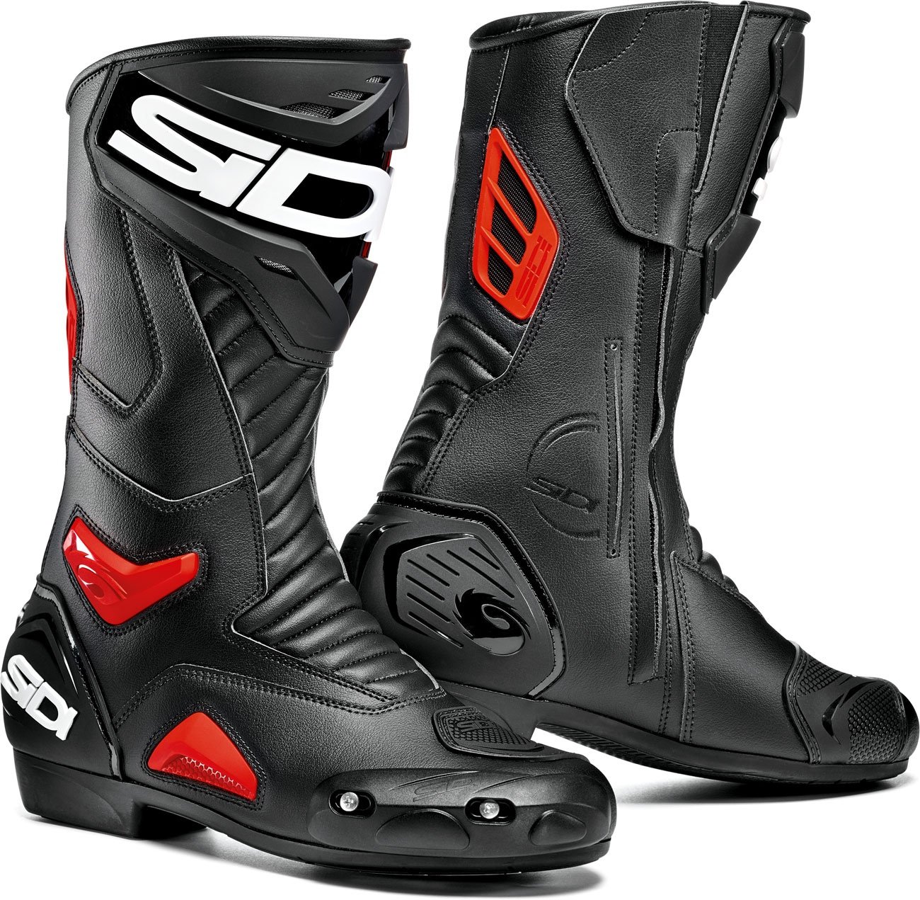 Sidi Performer, Stiefel - Schwarz/Rot - 43 EU