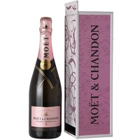 Moët & Chandon Rosé Impérial Champagner in exklusiver Geschenkpackung aus Metall