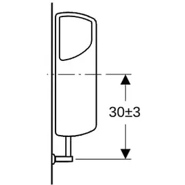 Geberit AP-Spülkasten AP140 mit Spül-Stopp-Spülung