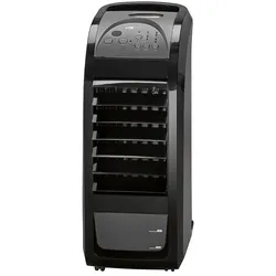 Clatronic 3in1 Luftkühler-Luftbefeuchter-Luftreiniger LK 3742, 3 Gebläsestufen, 2 Windmodus-Funktionen, Multifunktions-Bedienfeld, Fernbedienung