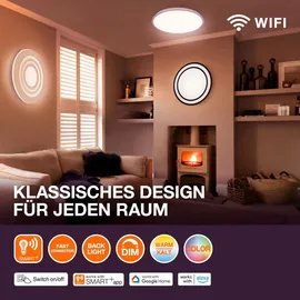 Osram Orbis Disc 24W 400mm Aluminium/weiß