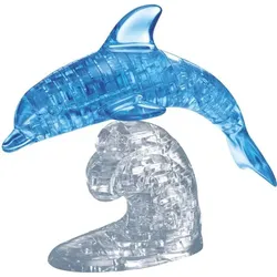 Jeruel Industrial - Crystal Puzzle Delfin, blau