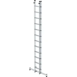 PROREGAL Sprossen-Schiebeleiter 2-teilig mit nivello®-Traverse 2x14 Sprossen