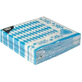 Papstar 50 Servietten 3-lagig 40 cm x 40 cm