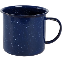 Mil-Tec Western, mug en émail - Bleu - 680 ml