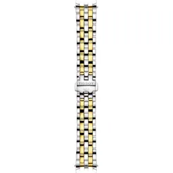 Tissot Edelstahl Metall Ballade Iii Automatic Uhrenmetallband Zweifarbig, Ballade Iii Automatic T605014285 - Grey/Golden,Zweifarbig