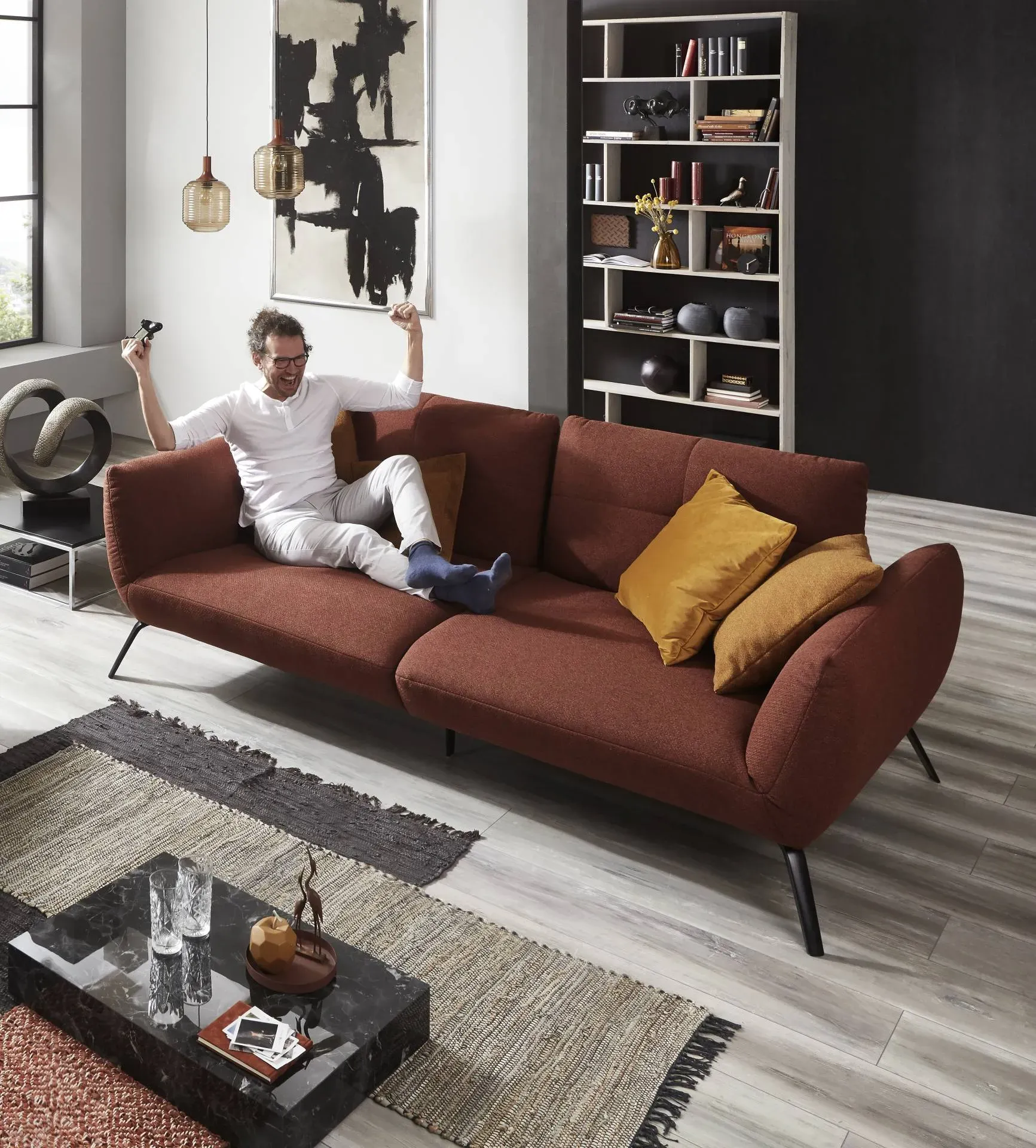 POCO Dover Megasofa mit Schwenkrücken Typ 3202