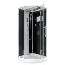 AcquaVapore D37-23R3 Dusche Dampfdusche Duschtempel Duschkabine -Th. 100x100 OHNE 2K Scheiben Versiegelung