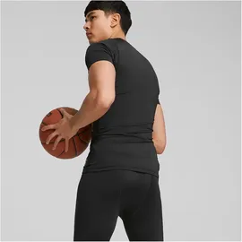 Puma Hoops Team Baselayer kurzarm Funktionsshirt Herren 01 black XL