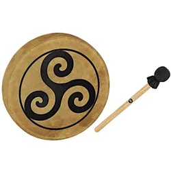 Meinl Sonic Energy HOD15-TR - Native American-Style Hoop Drum, 15", Triskele - Handtrommel