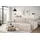 kaiser möbel Ecksofa mit schlaffunktion und bettkasten, Sofa, L-form, Couch, L-form BEST Poso Dicker Cord, Beige Rechts