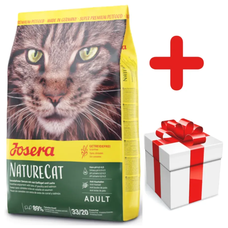 JOSERA NatureCat 2kg+  überraschung für die Katze (Mit Rabatt-Code JOSERA-5 erhalten Sie 5% Rabatt!)