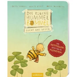 arsEdition Die kleine Hummel Bommel sucht das Glück (Pappbilderbuch): Kinderbuch zum Thema Glück finden, für Kinder ab 3 Jahren