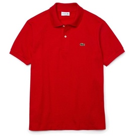 Lacoste Classic Fit Poloshirt mit Label-Detail, Rot,