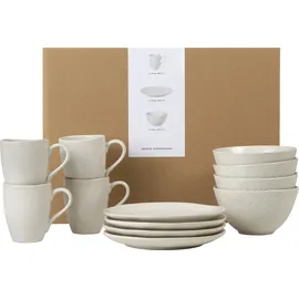 Broste Copenhagen Nordic Vanilla Breakfast Set for Four