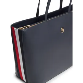 Tommy Hilfiger IM LATAM SIDE CORP TOTE Schultertasche Kunstleder Space Blue
