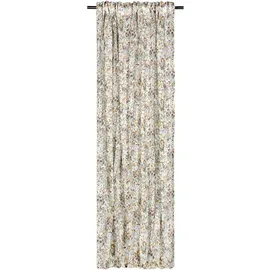 Schöner Wohnen SCHÖNER WOHNEN-Kollektion Fertiggardine Jardin 130 x 250 cm Baumwolle Grün Mint