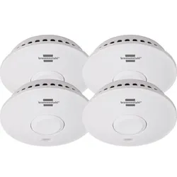 Brennenstuhl Funk Rauchmelder Set, 4x RM L 3101