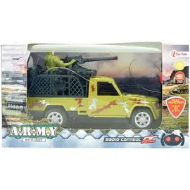 Toi-Toys RC-Auto Alfafox Militär Jeep 2CH RTR grün (22cm)