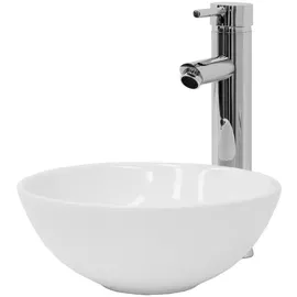 luxebath Aufsatzwaschbecken rund 28 x 11,6 cm