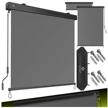 Kesser Aluminium Senkrechtmarkise 180 x 250 cm grau