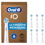 Oral B Oral-B iO Ultimative Reinigung Aufsteckbürsten für elektrische Zahnbürste, 6 Stück(e) Weiß