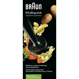 Braun MQ 50 Kartoffelstampfer schwarz
