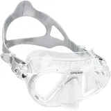 Cressi Nano Taucherbrille, Transparent/Weiß, Uni