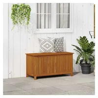 Furnicato Garten-Aufbewahrungsbox 113x50x58 cm Massivholz Akazie