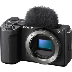 SONY ZV-E10 II BODY, Vlog-Kamera, Systemkamera, 7,5 cm Display Touchscreen, WLAN