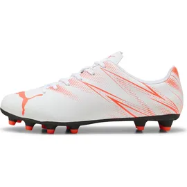 Puma Attacanto FG/AG Herren white/glowing red 46