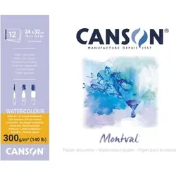 Zeichenblock CANSON Canson Montval Geklebt (24 x 32 cm)